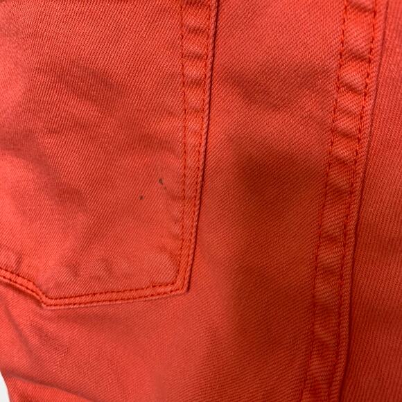 J Crew Toothpick Stretch Skinny Jeans Orange Sz 4? - Picture 6 of 9